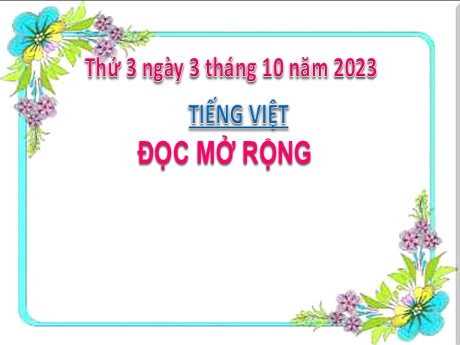 Bài giảng Tiếng Việt 2 - Đọc mở rộng Cầu thủ dự bị - Năm học 2023-2024 - Mai Thị Thuận