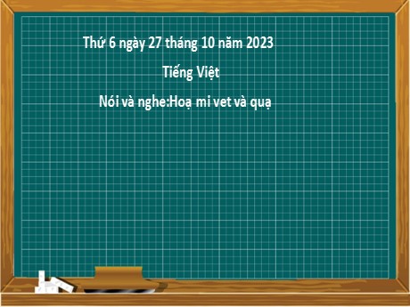 Bài giảng Tiếng Việt 2 Sách Kết nối tri thức - Bài: Nói và nghe Họa mi, vẹt và quạ - Năm học 2023-2024 - Nguyễn Thị Hồng Thuần