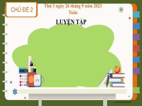 Bài giảng Toán 2 - Bài 7: Phép cộng (Qua 10) trong phạm vi 20 (Tiết 3) - Năm học 2023-2024 - Hà Thị Mỹ Hướng