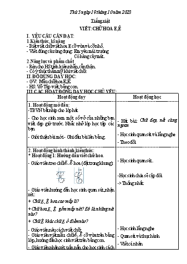 Kế hoạch bài dạy Lớp 2 - Tuần 7 - Năm học 2023-2024 - Phan Thị Loan