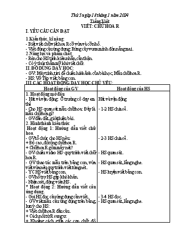 Kế hoạch bài dạy Toán + Tiếng Việt + Hoạt động trải nghiệm Lớp 2 - Tuần 20 - Năm học 2023-2024 - Phan Thị Loan